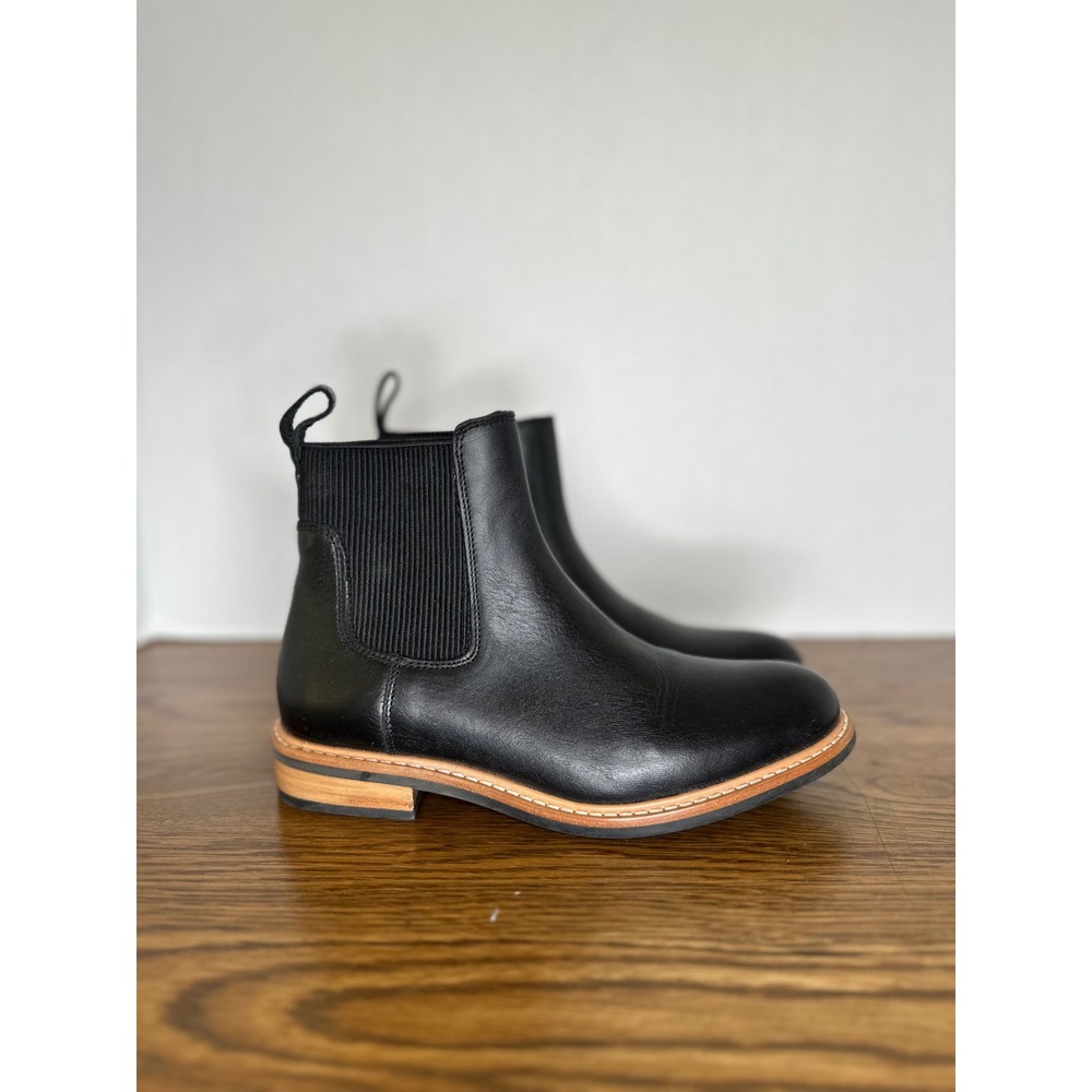 Nisolo Carmen 2.0 Chelsea Boot Womens 6.5 Black Leather Ankle Boots New w/o box - Picture 2 of 9